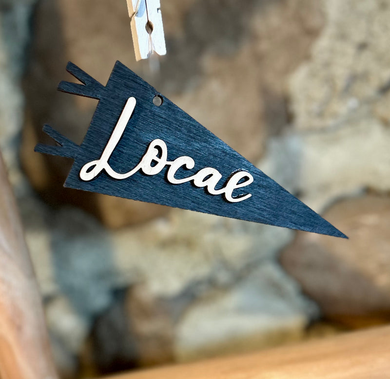 Local Pennant Ornament