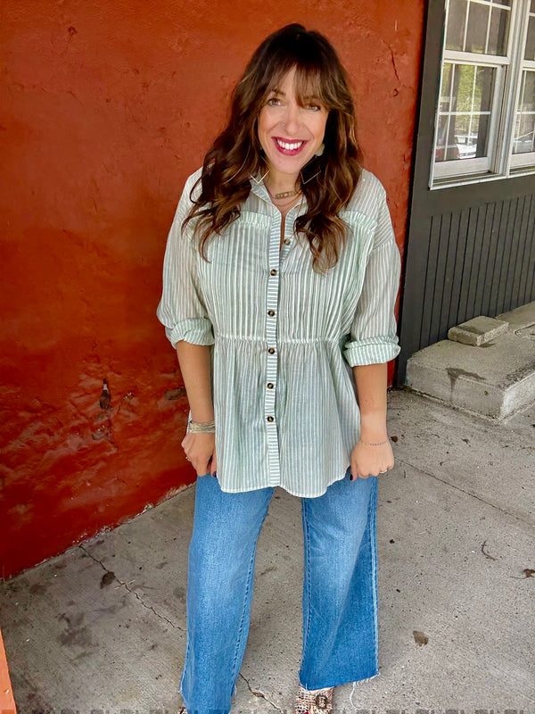 “Swing My Way” Button Down Shirt
