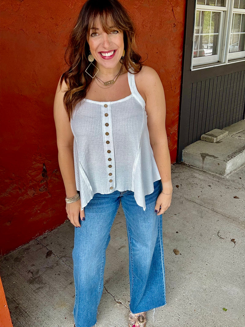 "Get Movin" Button Front Tank