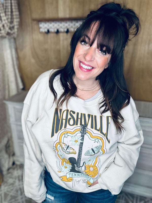 Nashville Tennessee Mid Graphic Sweatshirt