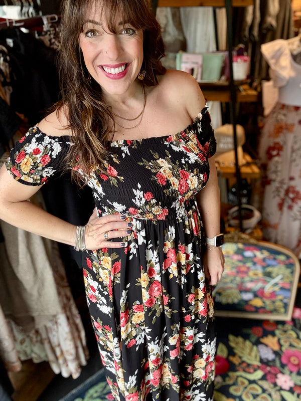 "Ticket Holder" Maxi Dress