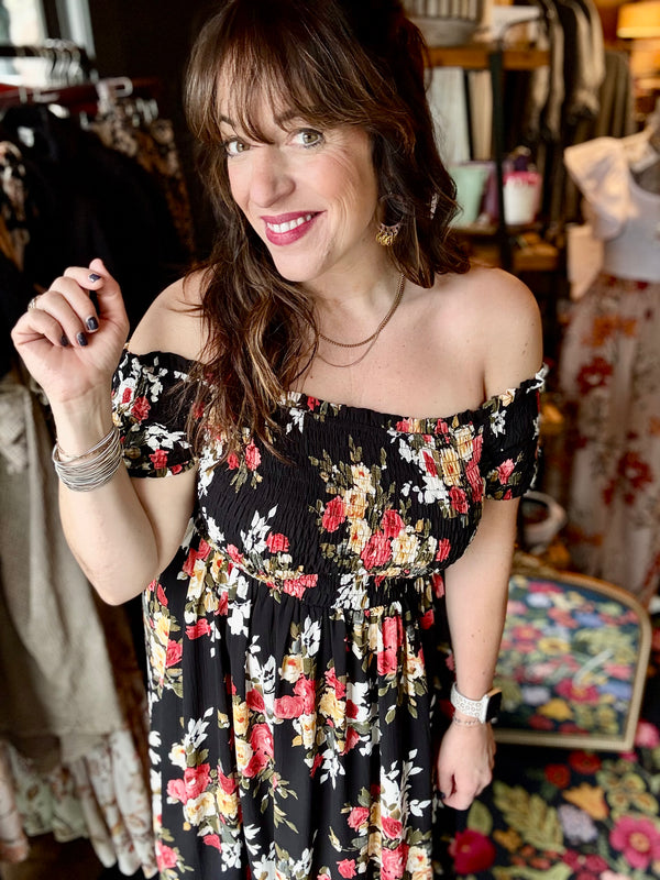 "Ticket Holder" Maxi Dress