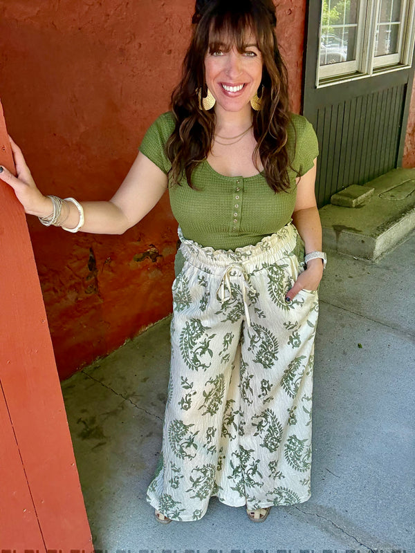 "Close to Me" Wide Leg Pants