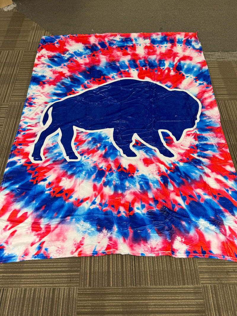 Buffalo Football Blanket