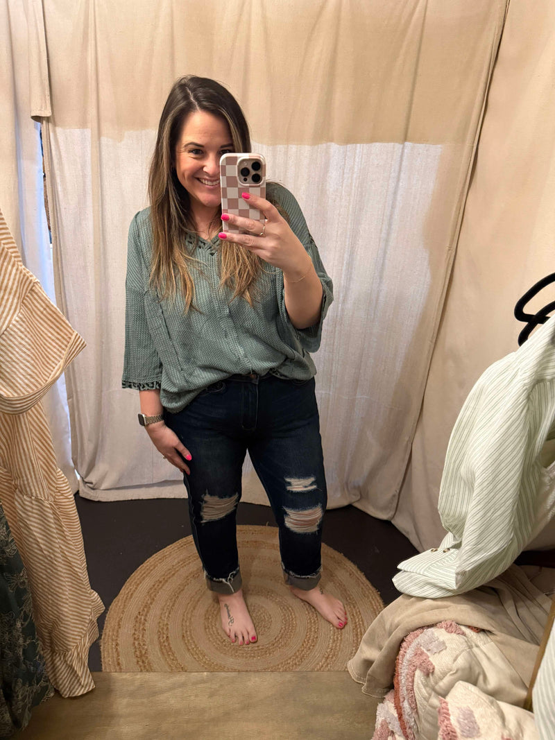 "Leopard Vibes" Knit Top
