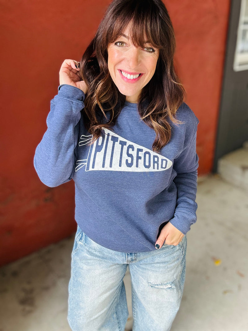 "Pittsford" Pendant Graphic Sweatshirt