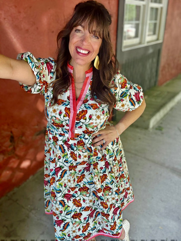 "Bashful Beauty" Midi Dress