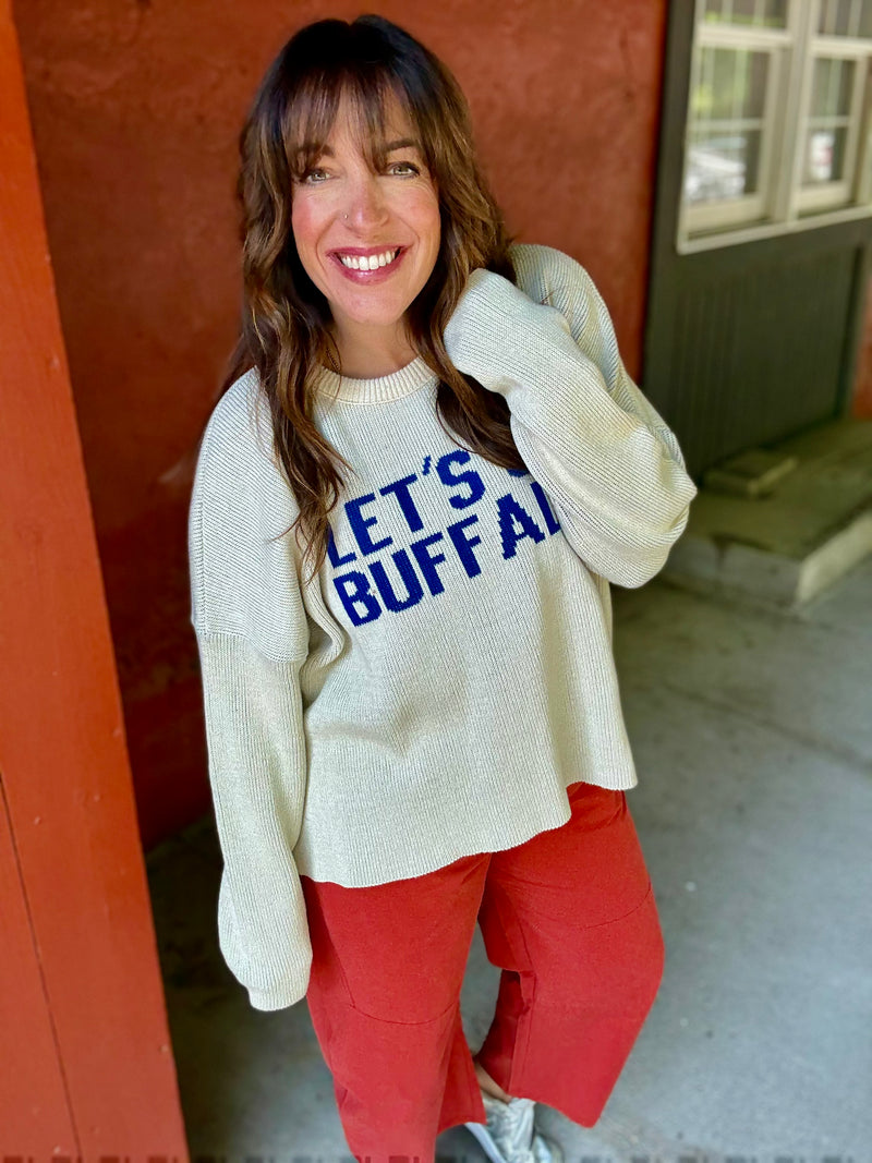 "Let's Go Buffalo" Sweater *PREORDER*