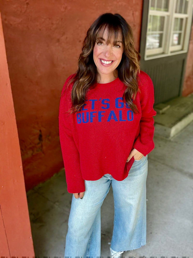 "Let's Go Buffalo" Sweater *PREORDER*