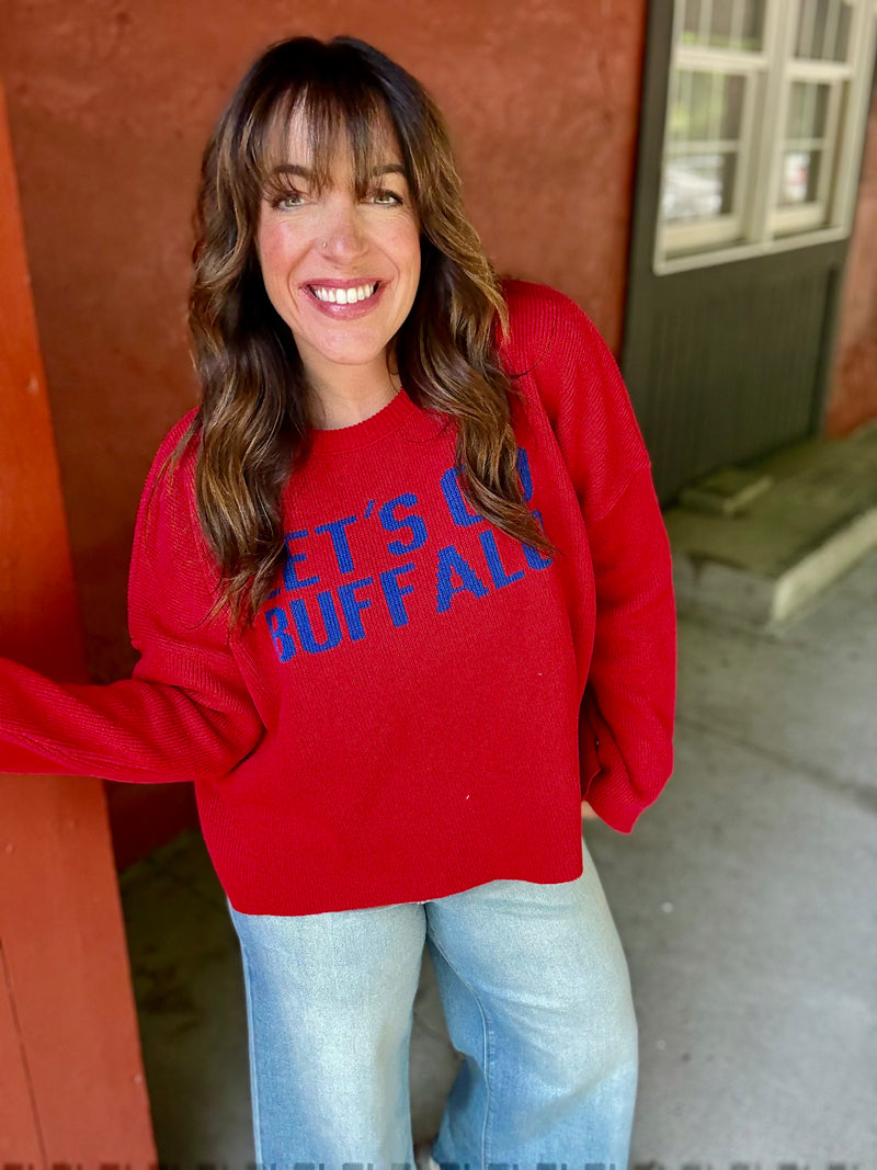 "Let's Go Buffalo" Sweater *PREORDER*