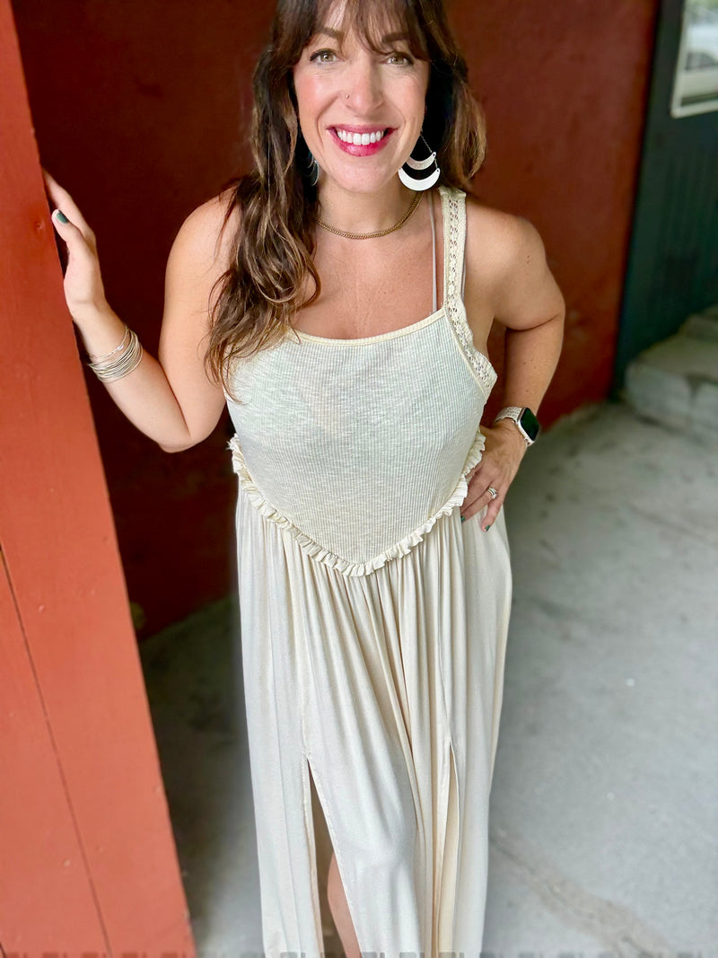 "Special Delivery" Maxi Dress