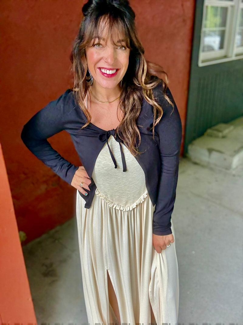 "Special Delivery" Maxi Dress