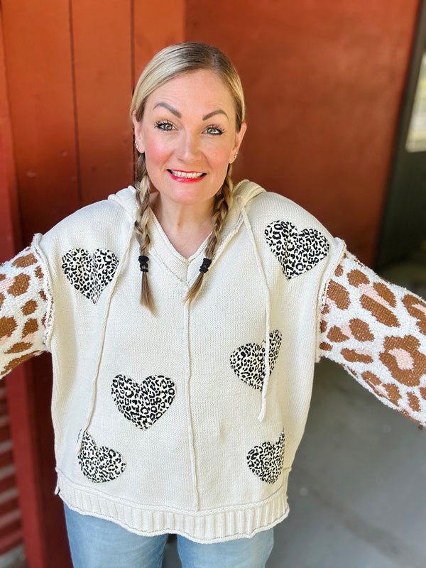 POL PREORDER Wild Heart Hooded Sweater