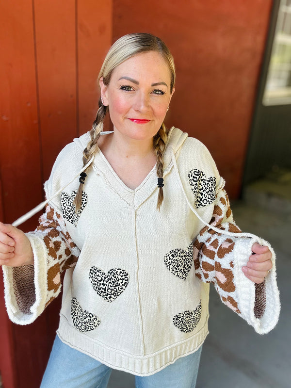 POL PREORDER Wild Heart Hooded Sweater