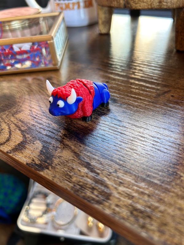 3D Printed Toy BILLY THE BUFFALO *PREORDER*