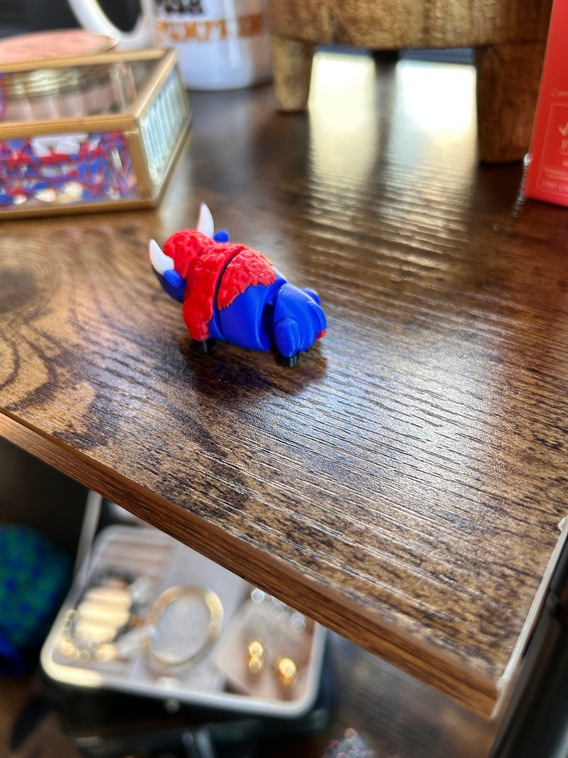 3D Printed Toy BILLY THE BUFFALO *PREORDER*