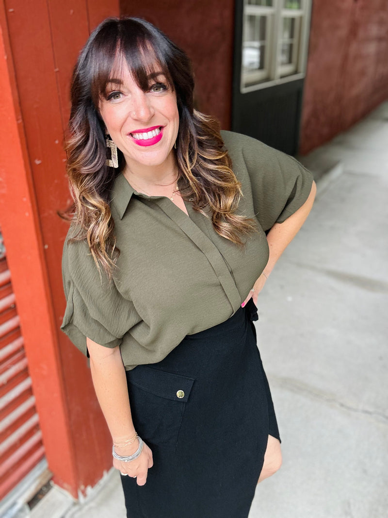 "Operation Awesome" Cargo Wrap Skirt