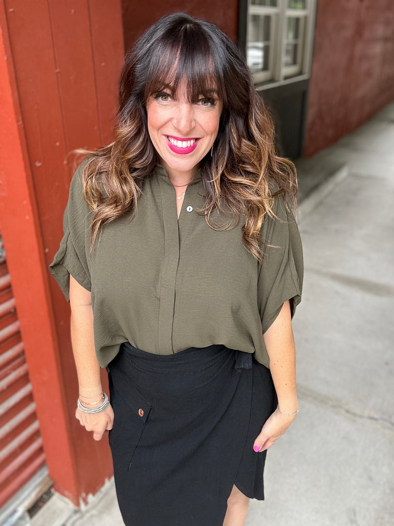 "Operation Awesome" Cargo Wrap Skirt