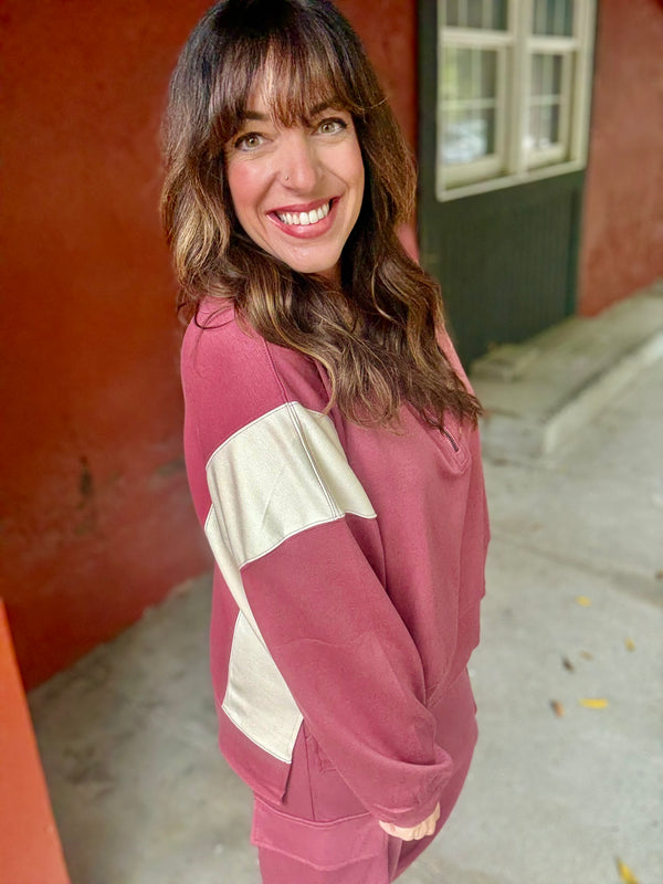 WB PREORDER Sporty Spice Half Zip Top