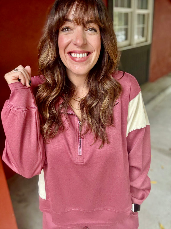 WB PREORDER Sporty Spice Half Zip Top