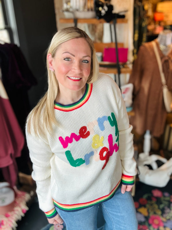 Merry & Bright Knit Sweater