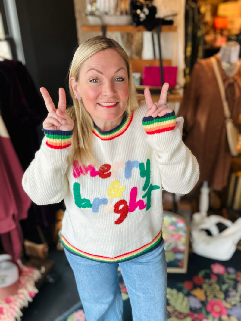 Merry & Bright Knit Sweater