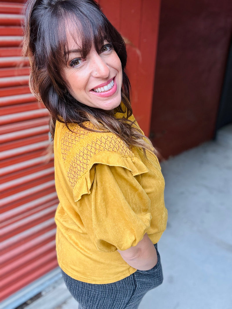 "Marigold" Top