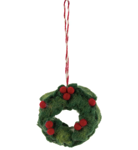 Felt Holiday Ornaments