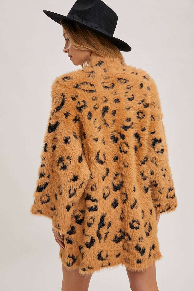 "Wild Child" Leopard Cardi