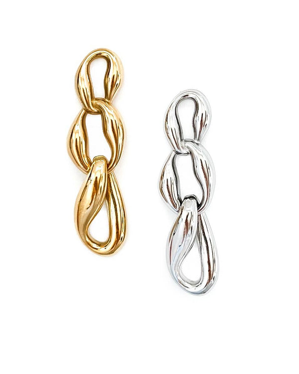 Enola Chain Link Drop Earrings