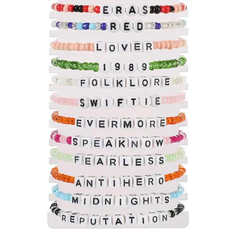 Trading Bead Bracelets for Swiftie Fans Taylor Swift