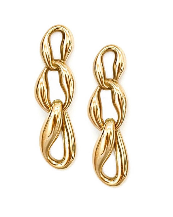 Enola Chain Link Drop Earrings