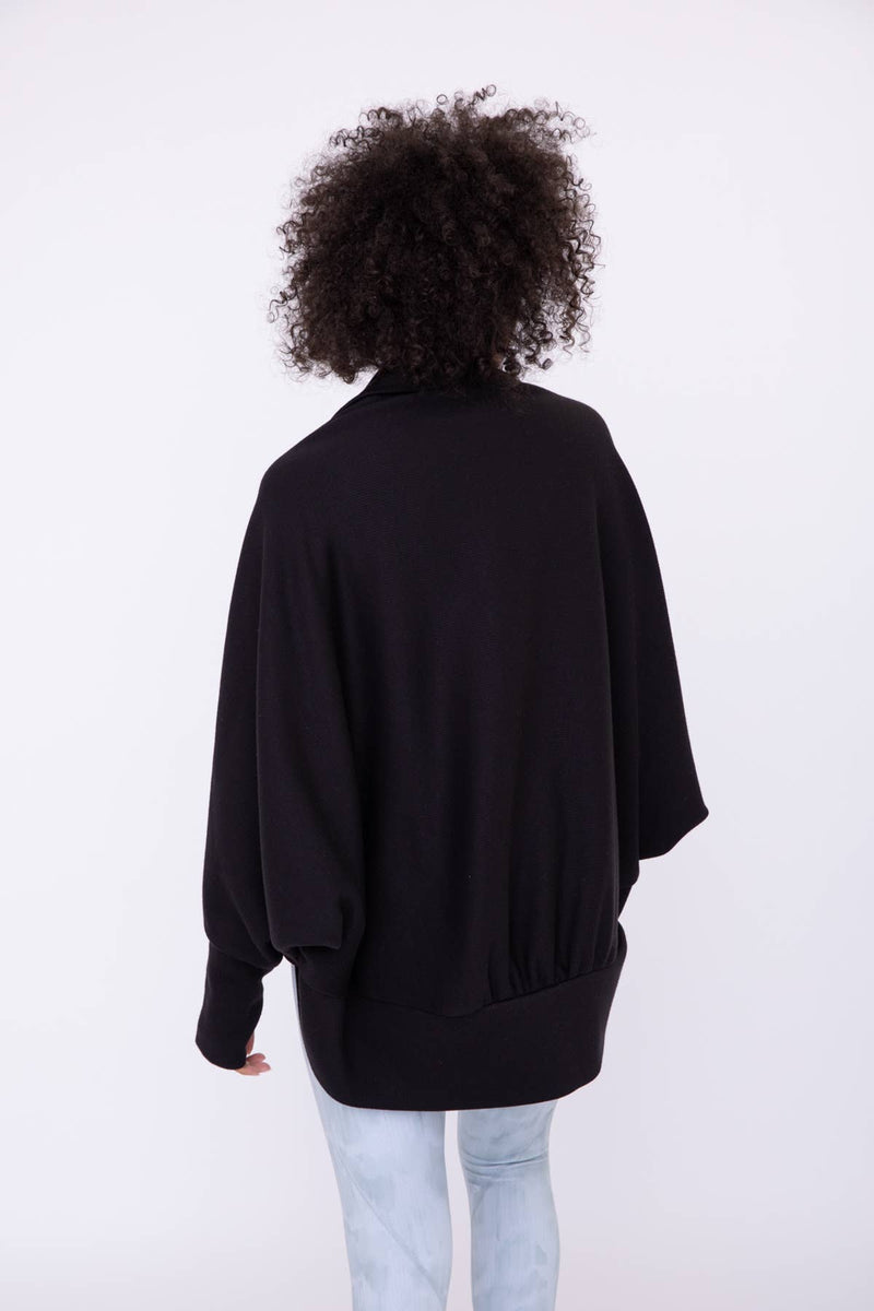 "Ceiling Can't Hold Us" Dolman-Sleeved Shawl