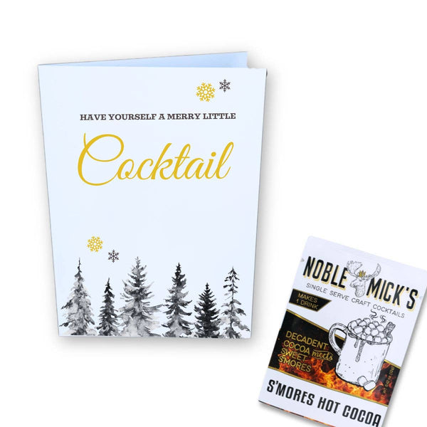 Cocktail and Cards / Merry Little Cocktails Card