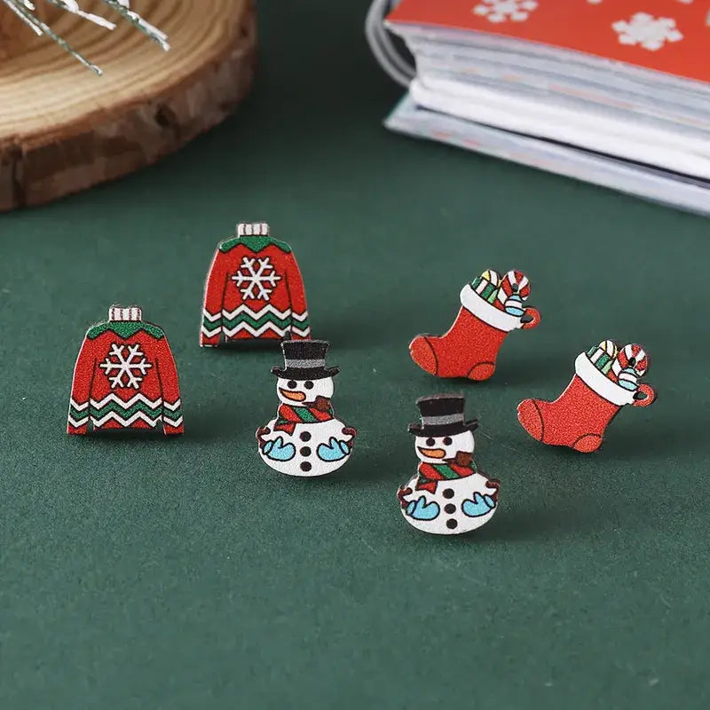 Holiday Stud Earrings