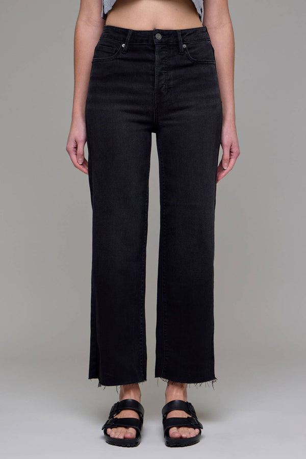 HIDDEN TRACEY Black Clean Stretch Straight