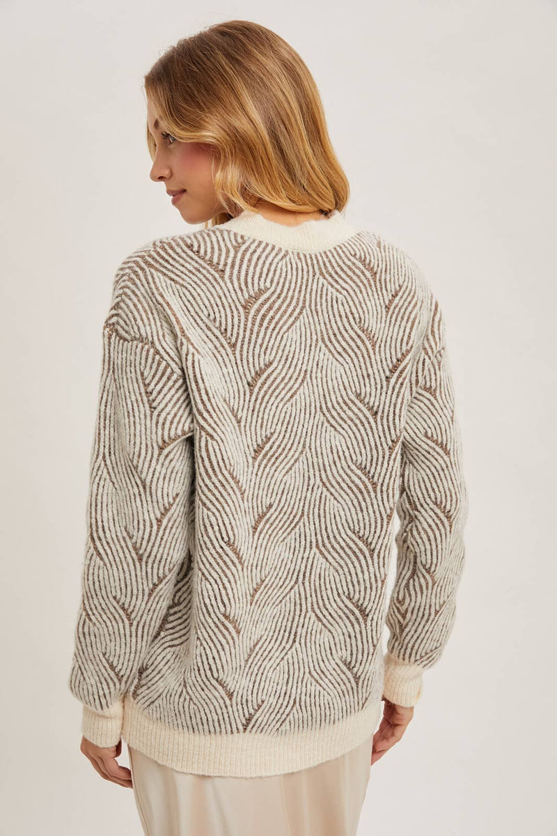 "New Horizon" Knit Sweater