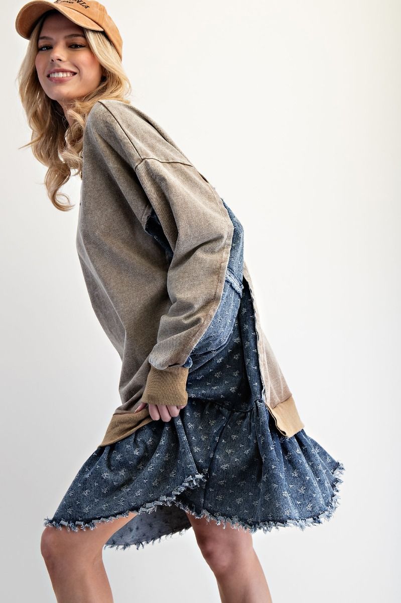 Easel Preorder- Denim Dress