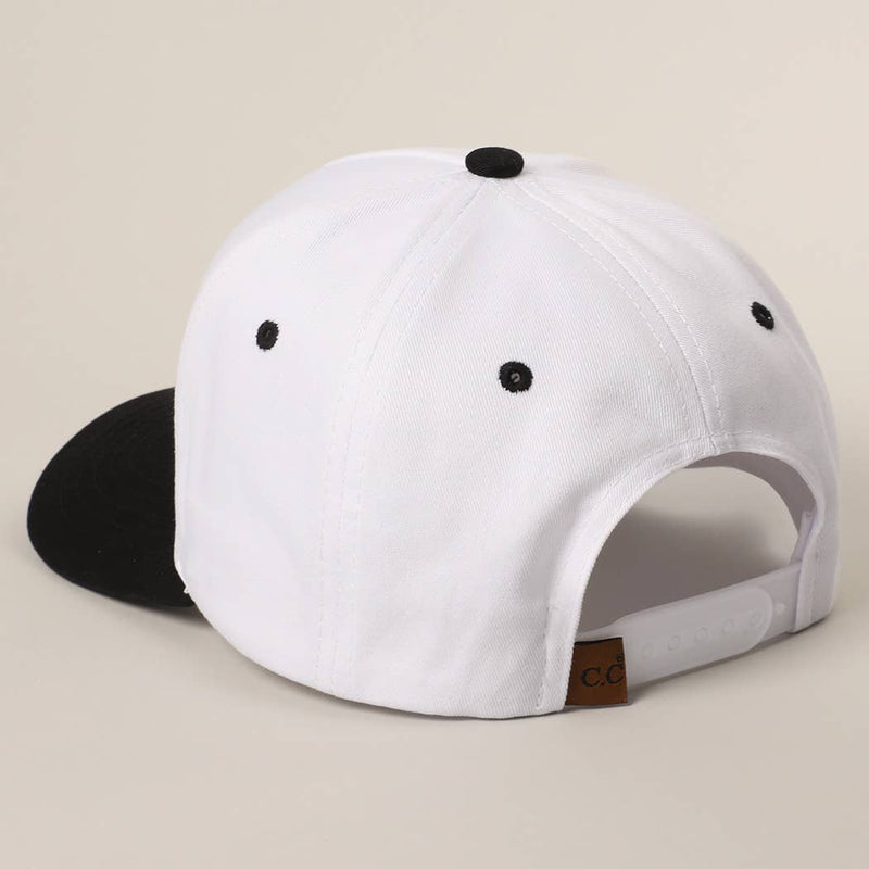 EAST COAST BEST COAST 3D Letter Embroidery Two-Tone Trucker