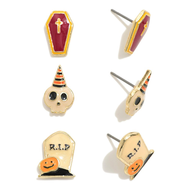 Halloween Earring Set (3 Piece)
