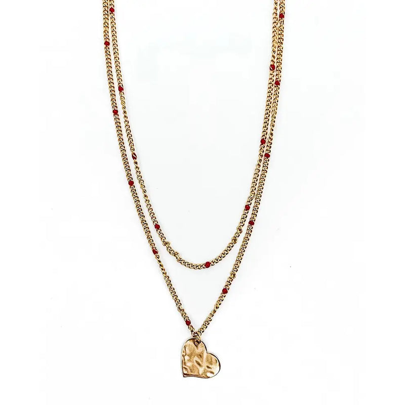 "Cupid" Two Layer Necklace