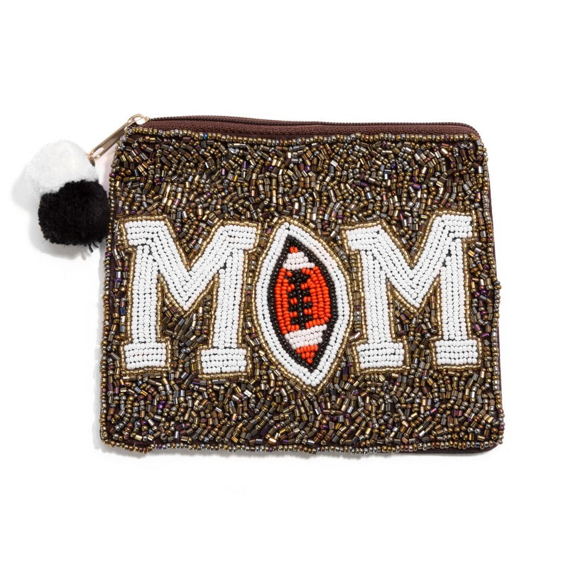 Judson & Co. Beaded Pouch *Mama*