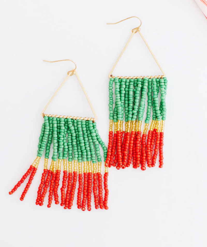 "Greer Christmas" Earrings